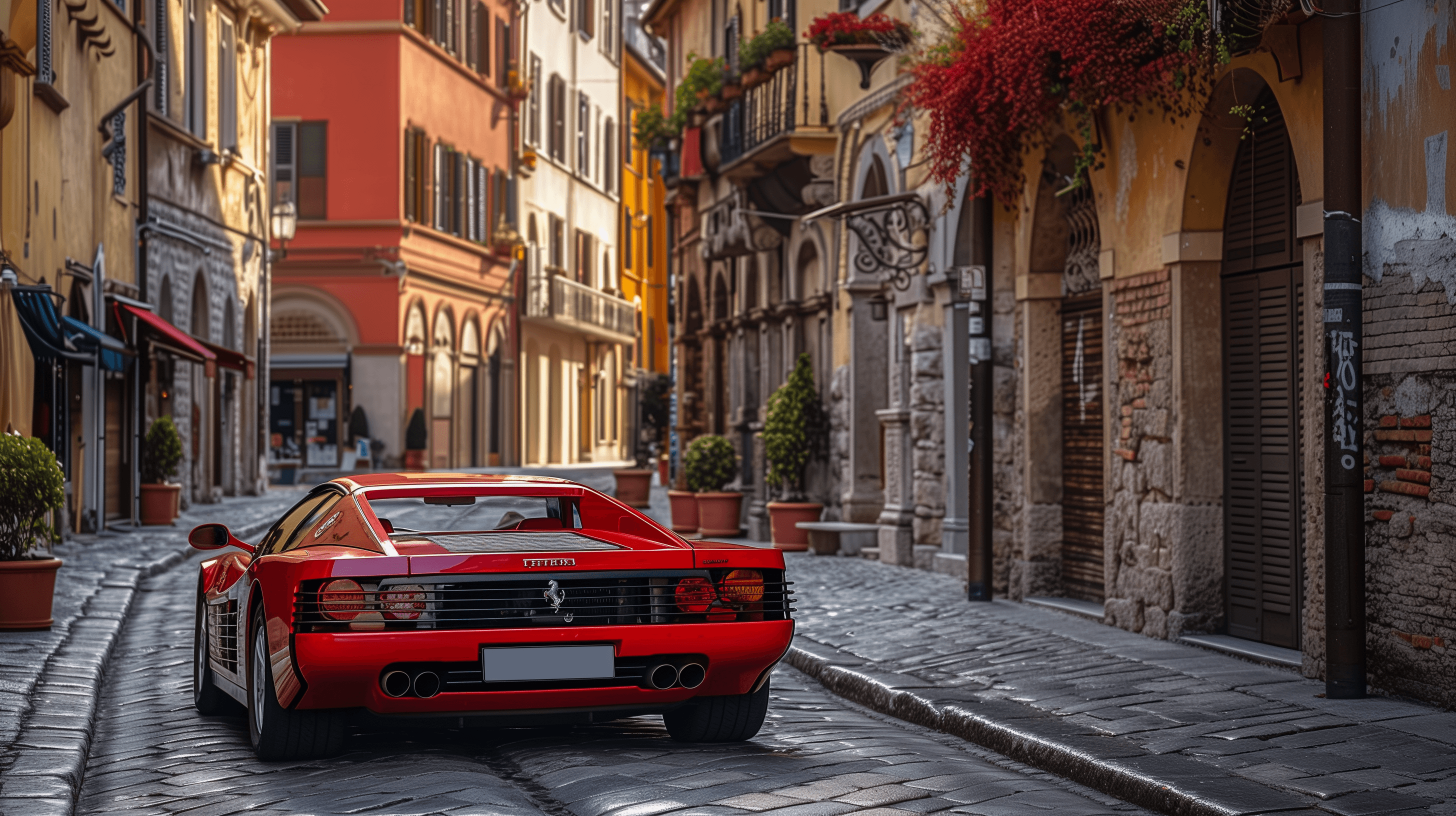 Ferrari Testarossa video